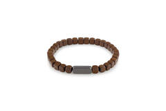  Kralenarmband - Edelsteen - 17,5cm
