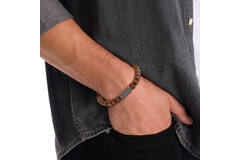  Kralenarmband - Edelsteen - 17,5cm
