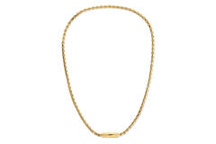  Colliers maillons - Acier - 61cm