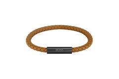  Woven bracelet - Leather - 19cm
