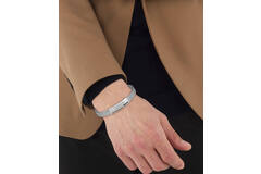  Bracelets à maillons - Acier - 20cm