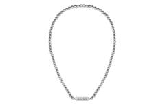  Colliers à pendentif - Acier - 51cm