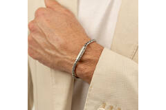 Bracelets à maillons - Acier - 19cm