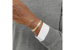  Bracelets à maillons - Acier - 21cm