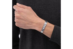  Gliederarmbänder - Stahl - 19cm