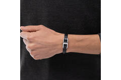  Armband - Leer - 19cm