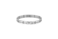  Gliederarmbänder - Stahl - 19cm