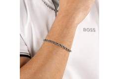  Bracelets à maillons - Acier - 19cm