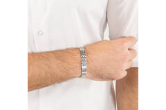  Bracelets à maillons - Acier - 19cm