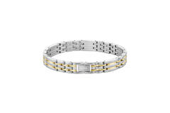  Bracelets à maillons - Acier - 19cm