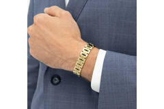  Schakelarmband - Staal - 19cm