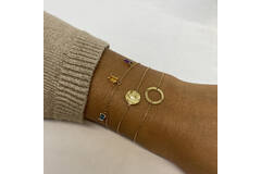 Circle Silhouette Bracelet - 12mm - 16-17-18cm - 585