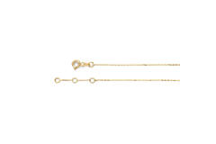  Link bracelets - Anchor - Round - 2mm - 18cm