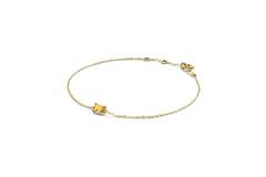 Medina Citrine Bracelet - 5x3mm - 16-17-18cm - 585