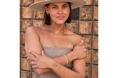 Tres Chic Boxlink Bracelet - 19cm - 585