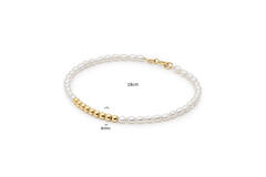 St-Tropez Pearl Bracelet  - 18cm - 585