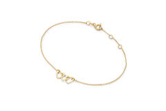 Jackie Moving Love Bracelet - 16-17-18cm - 585