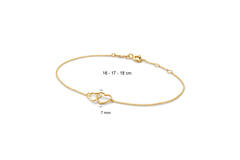 Jackie Connected Love Bracelet - 16-17-18cm - 585