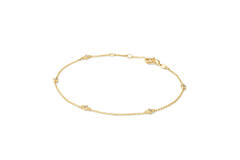 Jackie White Topaz Bracelet - 16-17-18cm - 585