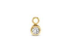 White Topaz Earcharm - 7x3mm - 585