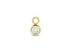London Blue Topaz Earcharm - 7x3mm - 585