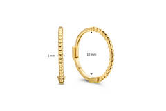 Dots Hoops - 10mm - 585