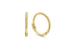 Twist Hoops - 10mm - 585