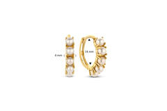 Pearls Amalfi Earrings - 14mm - 585