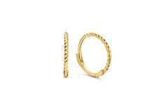 Twist Hoops - 8mm - 585