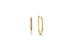 Grand Place Oval Earrings S - 14mm - 585