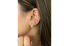 Grand Place Rectangle Earrings M - 12 mm - 585