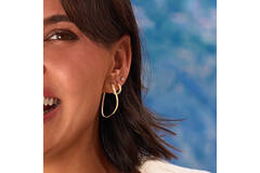 Cap Ferrat Hoops  - 10mm - 585