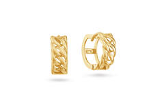 Jackie Chain Hoops - 11mm - 585