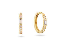 Jackie Mondriaan Hoops - 12mm - 585