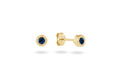 Kirstenbosch London Blue Topaz Studs - 4mm - 585