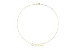 Inner Circle Necklace - 40x8mm - 40/42.5/ 45cm - 585