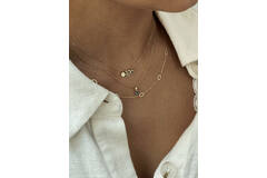 Swing Discs Necklace - 5mm - 40-42.5-45cm - 585