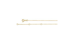 Swing Discs Necklace - 5mm - 40-42.5-45cm - 585