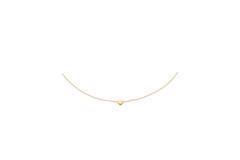 Plain Heart Necklace - 4,7x5mm - 38-40-42cm - 585