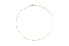 Triple Bar Necklace - 38-40-42cm - 585