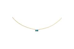 Medina Topaz Necklace - 38-40-42cm - 585