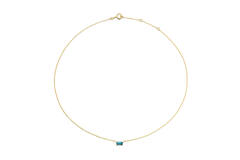 Medina Topaz Necklace - 38-40-42cm - 585