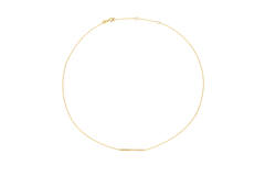 Deux de Belgique Necklace - 1,1 mm - 40-42,5-45 cm - 585