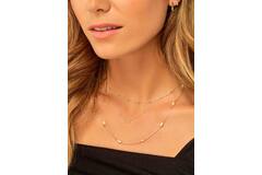 Marine Necklace  - Goud - 6,5 mm - 40-42,5-45 cm
