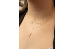 L.O.V.E Necklace - 40-42,5-45mm - 585