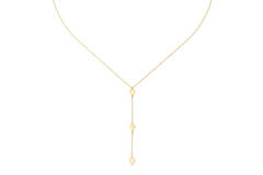 Cheek-Y Drop Necklace - 40-42,5-45cm - 585