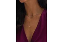 Cheek-Y Drop Necklace - 40-42,5-45cm - 585