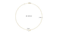 Venezia Necklace - 40-42,5-45cm - 585
