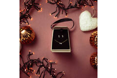 Festive Sparkling Necklace - 38-40-42cm - 585