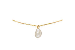 Jackie Pearl Of Vermeer Necklace - 40-42,5-45cm - 585